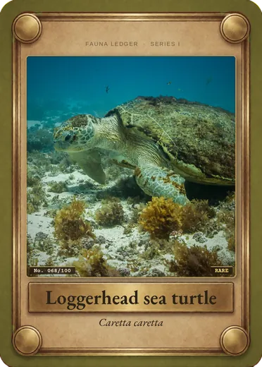 Loggerhead sea turtle