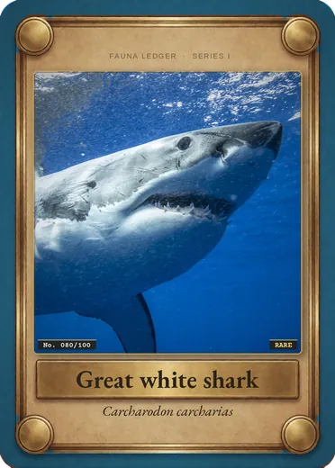 Great white shark